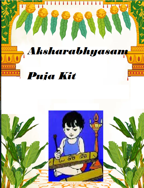 Aksharabhyasam Puja Kit